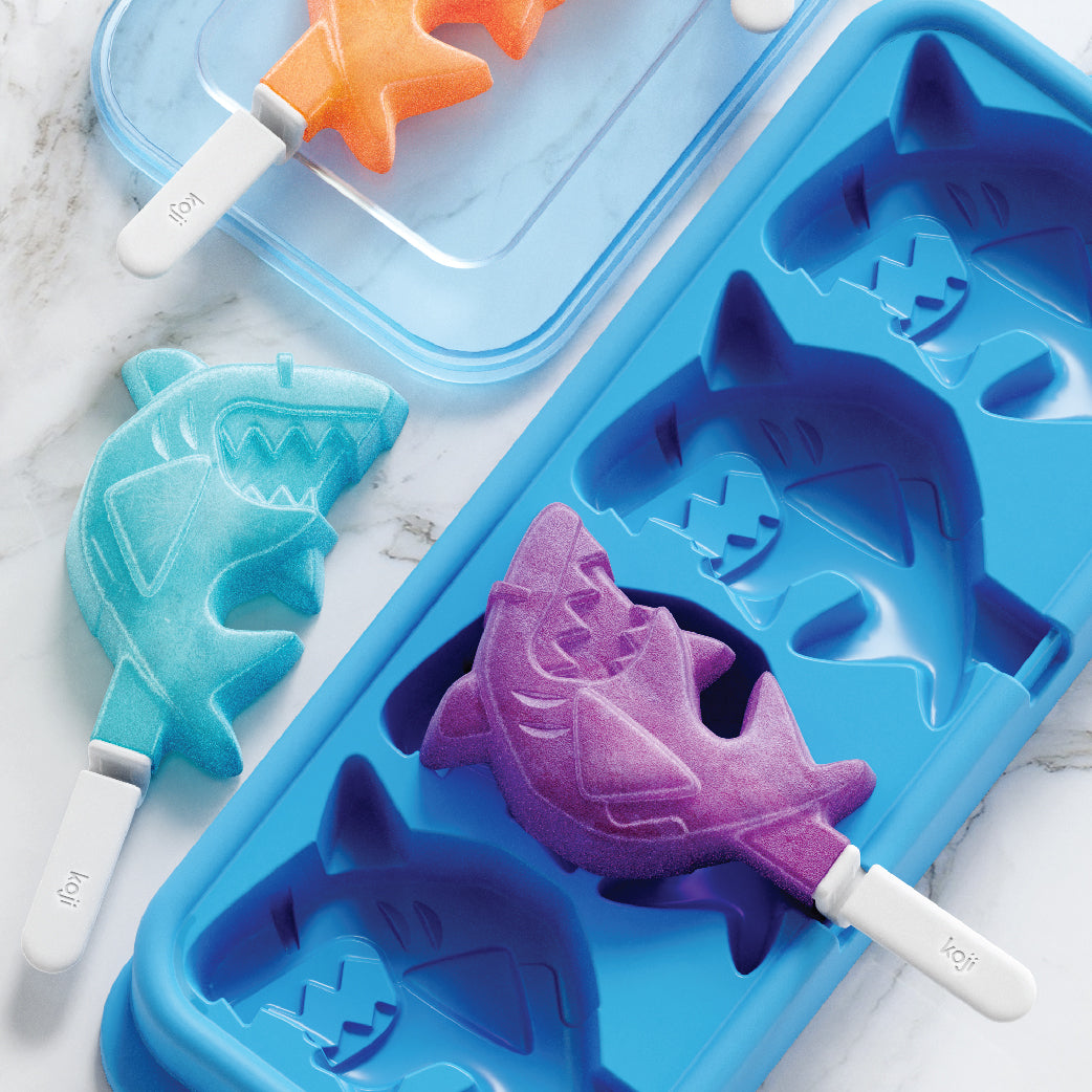 Shark Ice Pop Molds