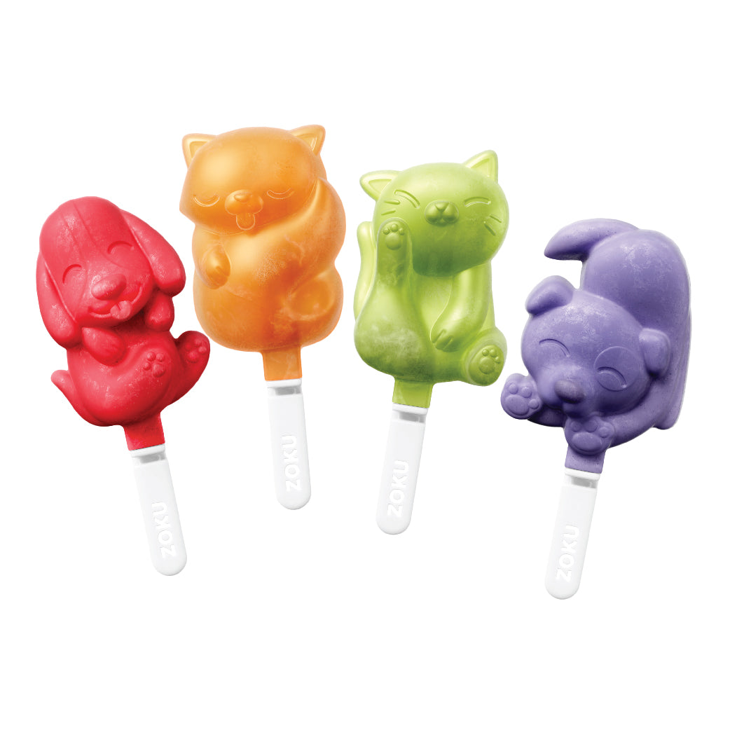 Cats and Dogs Ice Pop Molds
